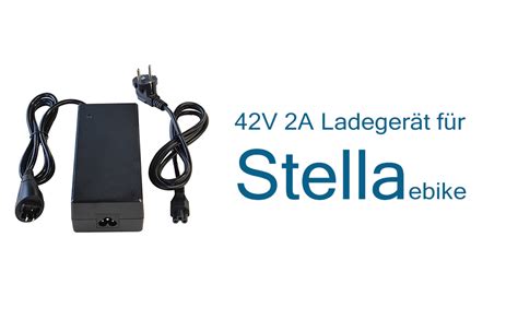 Haneride Ladeger T F R Stella E Bike Akkus V A Mit Ovaler Stecker