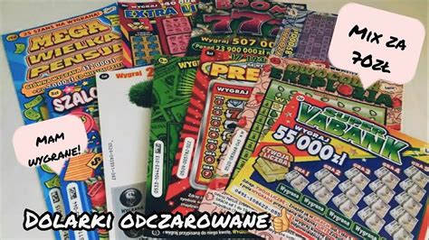 Zdrapki Lotto Kolorowy Mix Za Z Kolejna Pr Ba Z Mega Wielk