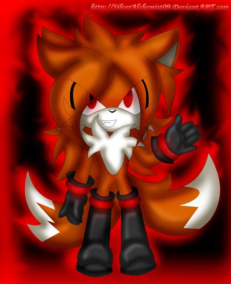 Chibi Dark Tails Hehe By Silveralchemist09 On Deviantart