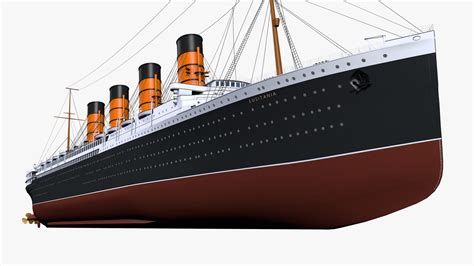 RMS Lusitania Model