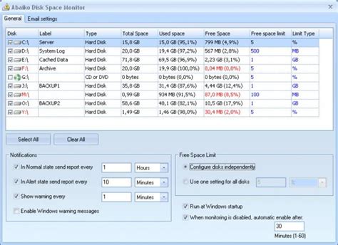 Abaiko Disk Space Monitor Download