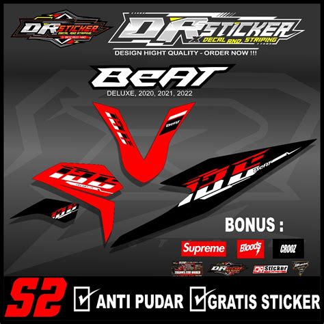 Jual S Striping Beat Deluxe New Esp Dan Beat