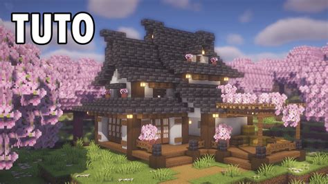 Minecraft 1 20 Comment Construire Une Grande Maison Japonaise