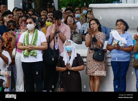 Antipolo City Rizal Philippines 26th Jan 2024 A Rite Is Held