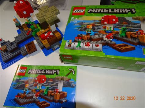 Lego Minecraft 21129 Wyspa Grzybowa Loch 21119 10077475814 Oficjalne Archiwum Allegro