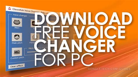 Download Free Voice Changer for PC
