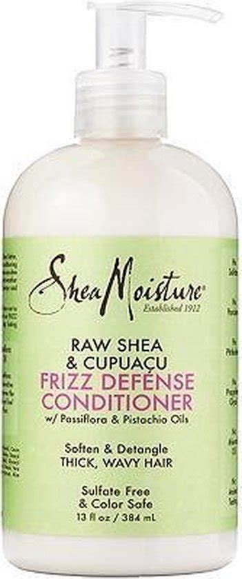 Shea Moisture Raw Shea Cupuacu Frizz Defense Conditioner 384ml Bol