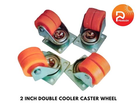 X Plastic Cooler Twin Caster Wheel Load Capacity