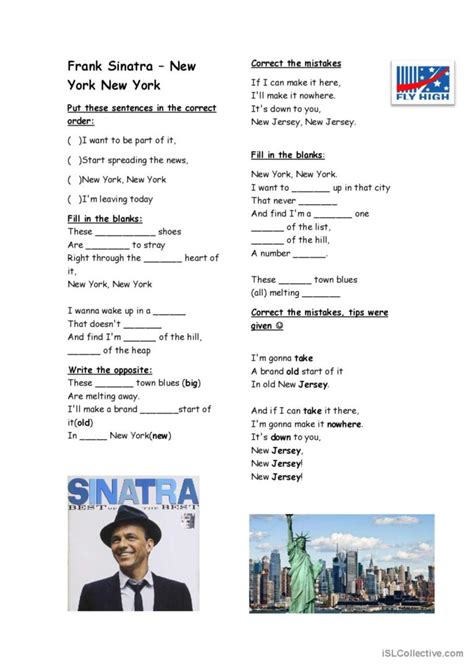 Frank Sinatra Lyrics