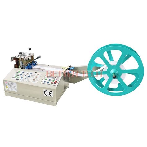 Automatic Cold Hot Knife Label Webbing Belt Cutting Machine Hot Cold Knife Machines And