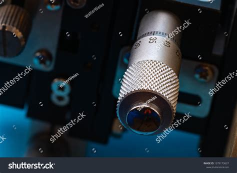adjustment wheel  microscope detail stock photo  shutterstock