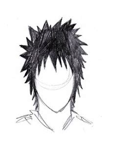 How to draw manga blog: New tutorial - How to draw spiky hair!