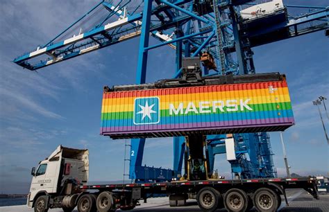 San Vicente Terminal Internacional Recibe Contenedor Rainbow De Maersk Portalportuario