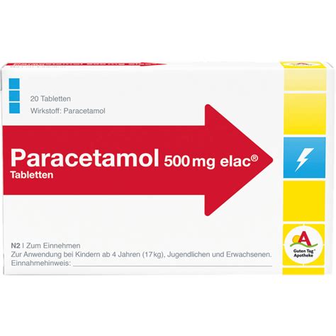 PARACETAMOL 500 Mg HEXAL B Fieber U Schmerzen Tab 20 ENGEL Direkt