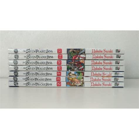 Mang The Seven Deadly Sins Novos E Lacrados Avulsos Jbc Shopee Brasil