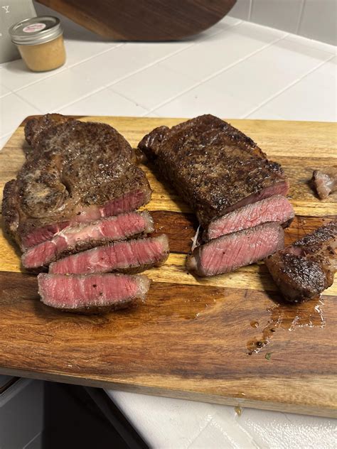 First Attempt At Reverse Sear R Steak