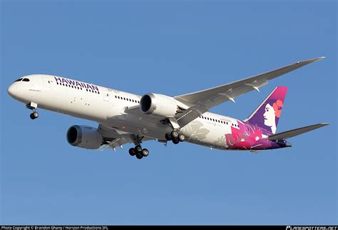 N Hawaiian Airlines Boeing Dreamliner Photo By Brandon Ghany