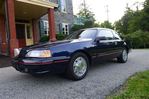 No Reserve 37k Mile 1988 Ford Thunderbird Turbo Coupe 5 Speed For Sale