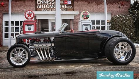 Visit The Machine Shop Café Perfect Designed 1932 Ford Roadster By