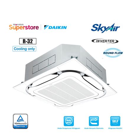 Promo Daikin Ac Cassette Ceiling Inverter Thailand R32 2 Pk