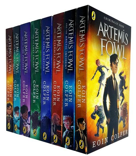 Artemis Fowl Criminally 8 Books Young Adult Pack Paperback New By Eoin