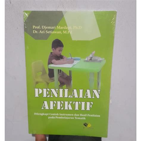 Jual Buku Original Hvs Penilaian Afektif Djemari Mardapi Shopee