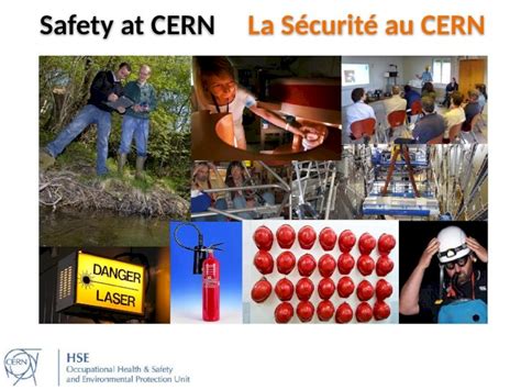 Ppt Safety At Cern La S Curit Au Cern What Does Safety Mean To You