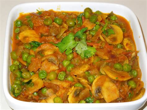 How To Make Matar Mushroom