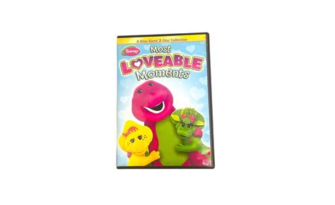 Barneys Most Loveable Moments / Barney 2 Disc DVD / Barney the Dinosaur ...