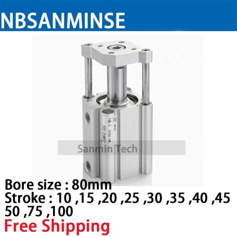 Aliexpress Buy CDQMB 80mm Bore Size SMC Type ISO Compact Cylinder