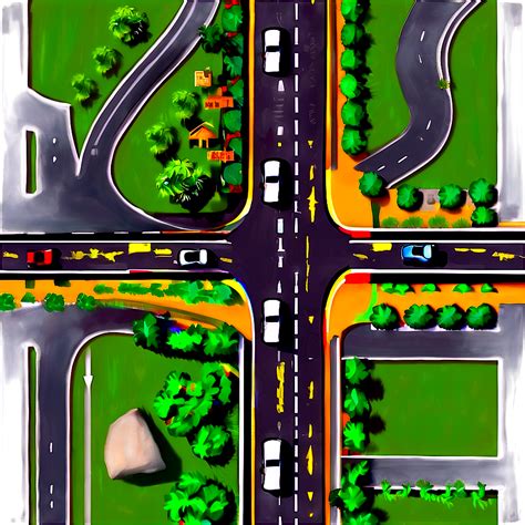 Road Map Png Images 100