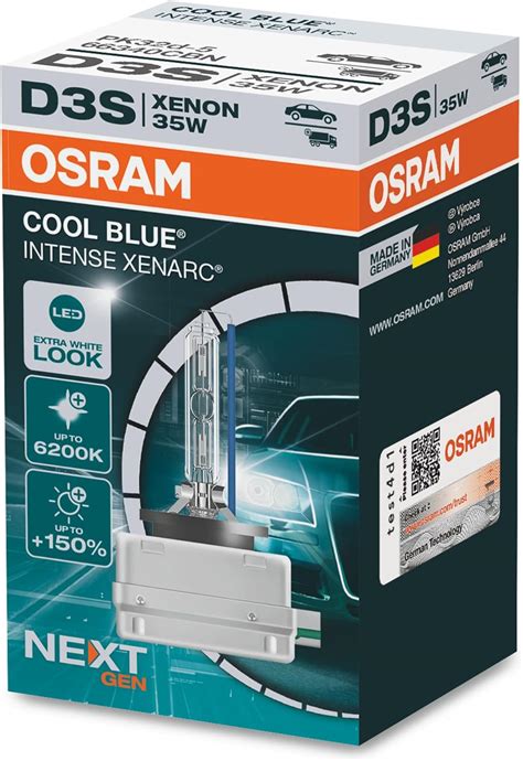 Amazon Osram Xenarc Cool Blue Intense D S More Brightness