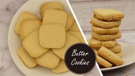 Butter Cookies Eggless Butter Cookies एगलेस बटर कूकीज 3 Ingredient Cookies Nankhatai