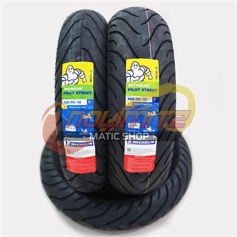 Jual Ban Motor Michelin Pilot Street 120 70 13 140 70 13 Yamaha