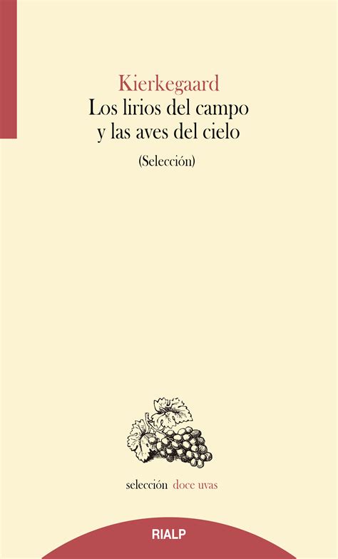 Gracias Decremento ficción los lirios del campo y las aves del cielo