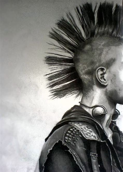 Punk Huge Pencil Drawing By Louisa911 On DeviantArt