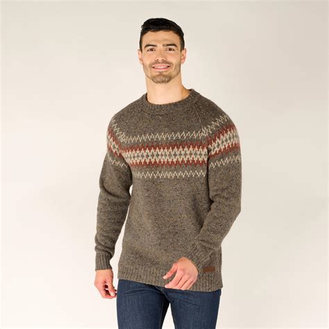 Men S Sherpa Adventure Dumji Sweater Knitted Jumpers Tiso UK