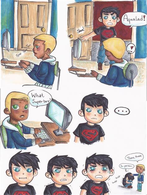 superboy and aqualad - Young Justice Fan Art (26253167) - Fanpop