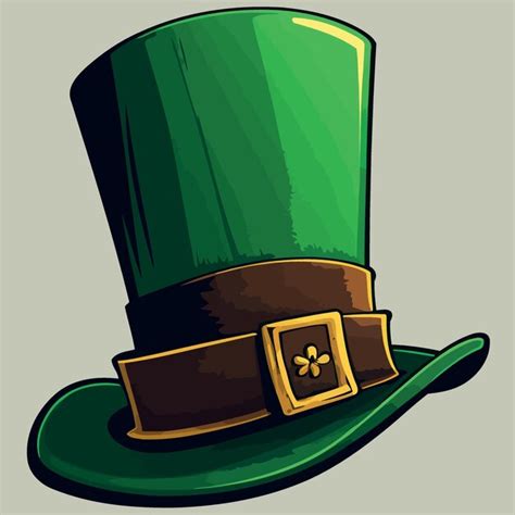 Premium Vector Green Hat Isolated To Illustrate Saint Patrick Day