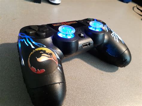 Ps4/ps5 led mortal Kombat 2 controller | Etsy