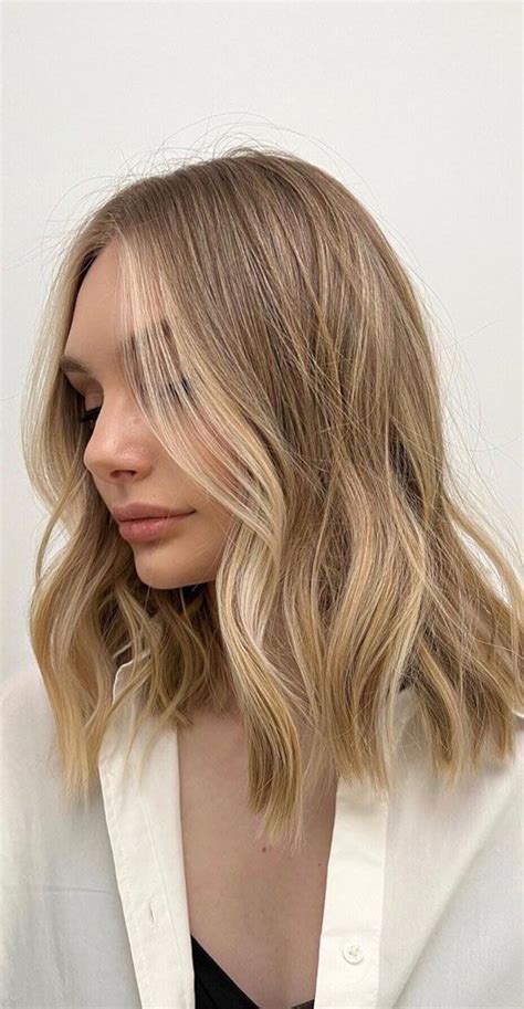 Best Blonde For Medium Length Haircuts Natural Blonde Lob Haircut Artofit