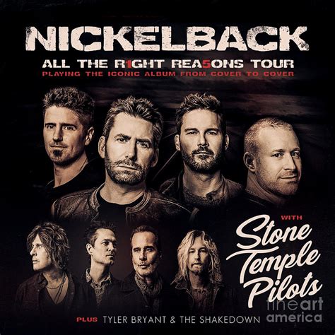 Nickelback Stone Temple Pilots Tour 2020 Photograph By Claudia Agnezia