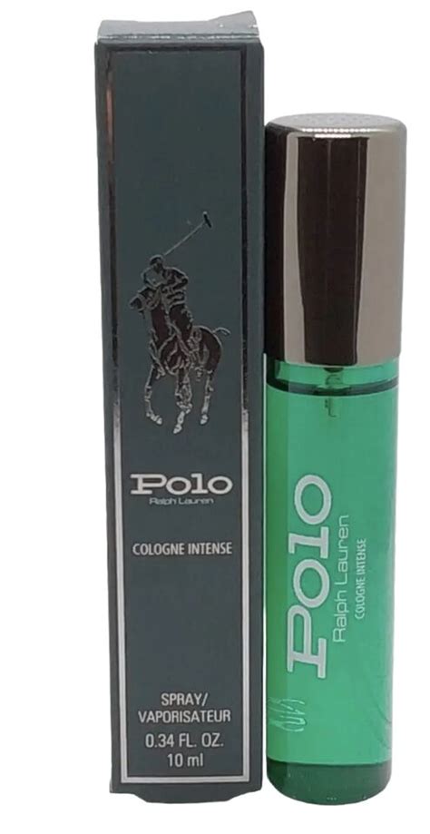 Polo Green Ralph Lauren Cologne Intense 034 Oz 10 Ml Travel Size Spray Ebay