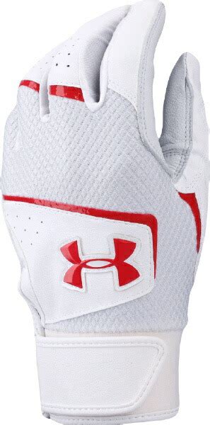 楽天ビック｜アンダーアーマー｜under Armour Smサイズ メンズ 両手用グローブ Uaヤード バッティンググローブホワイト