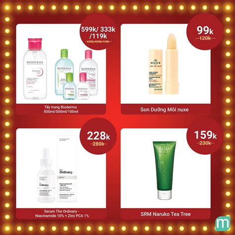 Hot Deal Black Friday Cực Mạnh Mint Cosmetics Save The Best For You