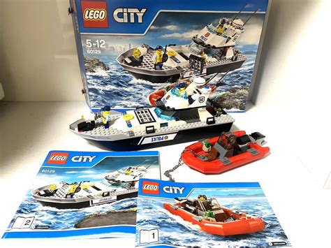 Lego City レゴ シティ 60129 ポリスパトロール 船とボートセット 箱 説明書付き 街シリーズ ｜売買されたオークション情報、yahooの商品情報をアーカイブ公開