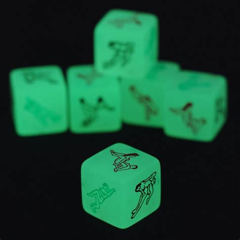 Aawsome Kama Sutra Glow In The Dark Liebes Sex Würfel Erotik Saucy Fun Erwachsene Spiel Hen Stag