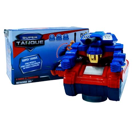 Super Tanque Transmorfo Luzes e Música Star Toys