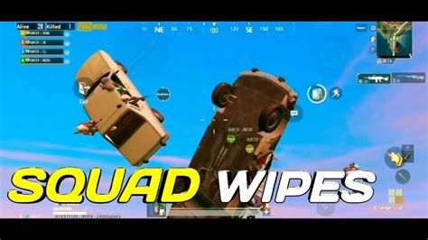 The Best Squad Wipes Clutch Moments You Can T Miss Pubg Mobile