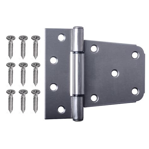 3-1/2-inch Stainless Steel Heavy Duty T-Hinge - 1pk